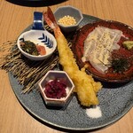 僧伽小野 - 鯛茶漬けと海老の天ぷら