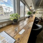 BILLY'S CUP　COFFEE&ROASTER - 駅前の風景を見ながら朝食