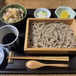 まる伍 - 料理写真:まる伍定食　せいろ　十割（税込1400円）