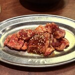 焼肉 天 - 中落ちカルビ
