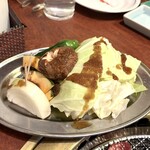 焼肉 天 - 野菜盛り