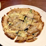 焼肉 天 - 白金豚バラチヂミ