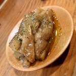 スタンドひがし - 燻製塩の茄子カリバータ