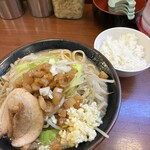 宮本商店 - 料理写真:家系二郎ラーメン(大)