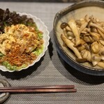 播州地酒 ひの - バイ貝と木の子のバター醤油炒め