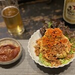 播州地酒 ひの - 付出とポテサラ（小）