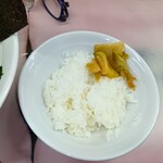 ラーメンかいざん - 半ライス