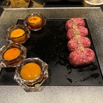 焼肉 神宮 - ハンバーグ　550円
