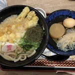 資さんうどん - 料理写真:ごぼ天3本うどんとおでん3本セット