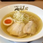 泡系しおとんこつラーメン べらしお - 