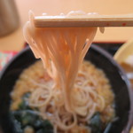 ゆで太郎 - ミニたぬきそばリフトアップ