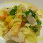 トラットリア・ダ・フェリーチェ - セロリと魚介類のサラダ