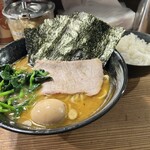 347705742 - アブラオオメ、XS海苔、味玉ありがとうございます！、ライス
