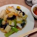 安記 - 五目焼きそば