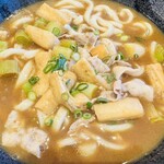 ふく福 - 料理写真:黒豚カレーうどん