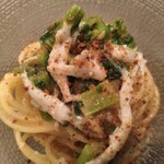 zoe's - 白魚とからすみのパスタ