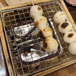 コメダ和喫茶 おかげ庵 - 料理写真:だんご焼き台