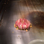 Teppanyaki Okonomiyaki Saya - 大阪焼きデラックス1100円だったかな？