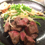 鉄板焼・お好み焼 莢 - 鹿児島産和牛のフィレ2900円