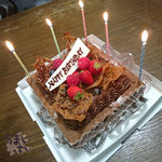 パティスリー ラ フォンティーヌ - 「スクエァーショコラ」　６号