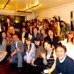 オステリア・トット - ヒーハー！と記念撮影。