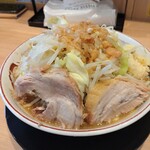 ラーメン豚山 - 小ラーメンの全マシ