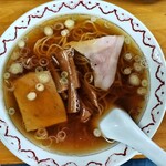 食堂赤城亭 - 料理写真:懐しい味のラーメンでした。