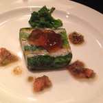 ヴェルジュ - タラバガニと菜の花のプレッセ