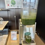 ANAラウンジ - ドリンク写真:キューサイ 青汁