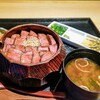 最飛Hidagyu Shabusukiya 馬喰一代 名古屋WEST - 【限定20食】馬喰ひつまぶし御膳 (一品／自家製豆富／サラダ／飛騨牛ひつまぶし／香の物／味噌汁／デザート) 3126円