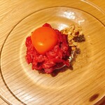 TANAKA YAKINIKU RESTAURANTE - ■松阪牛のユッケ ⭐️