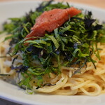 トライアングルカフェ - 虎杖浜たらこのパスタ