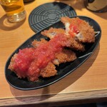 赤垣屋 - なんばビーフカツ330円