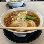 麺の風 祥気 - 熟成しょうゆ、大盛り、1,050円＋150円。