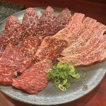 大苑 - 料理写真:ロース、ハラミ、バラ