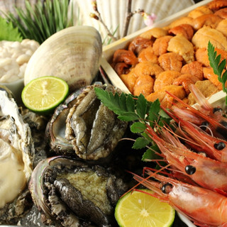 Not just meat! We also have a wide variety of seasonal Seafood menus!