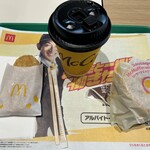 マクドナルド - ドリンク写真:ソーセージエッグマフィンセット！