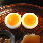 瓢亭 - 八寸（瓢亭玉子）　(2015/01)