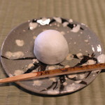 瓢亭 - お茶菓子　（常盤饅頭）　(2015/01)