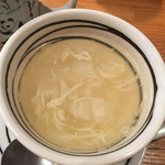 中国料理 堀内 - ランチのスープ