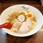 麺や 紡 - 熟成らー麺　750円&トッピングの味玉15円