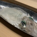 江藤家 - イカの姿造り