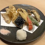 江藤家 - 天ぷら盛り合わせ