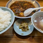 留園 - ・(夜限定)四川麻婆豆腐定食 1000円