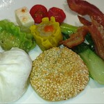 圓山大飯店 - 料理写真:朝食ビュッフェ点心数種類