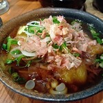 居酒屋　祭り屋 - 焼きナスの煮びたし