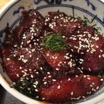 ひろや - 201502 ひろや  ★本日のおすすめ定食（780円）★まぐろ漬丼