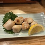 四季の味 ふじ芳 - フグの白子焼き