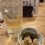 四季の味 ふじ芳 - ヒレ酒(ヒレ入る前･･･)