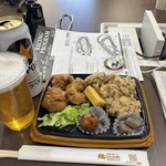 鶏三和 - 料理写真:醤油こうじ唐揚げ弁当(鶏飯)